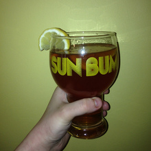 “Sun Bum” glass