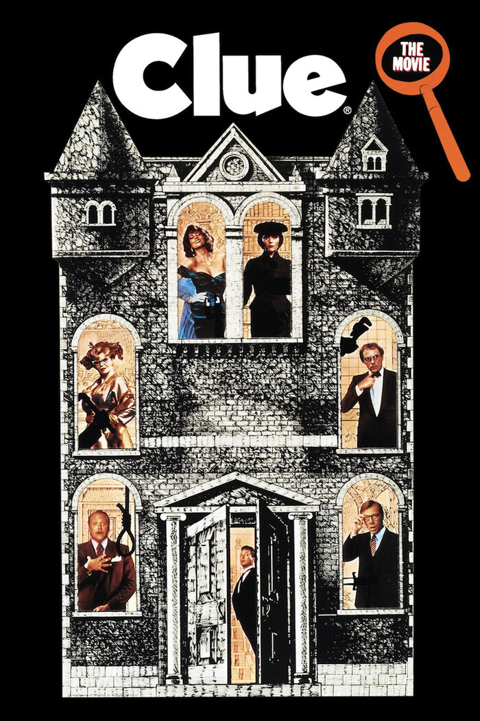 This design was used for the home video cover, and perhaps also movie posters.