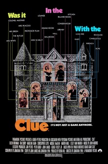 <cite>Clue</cite> (1984) movie posters