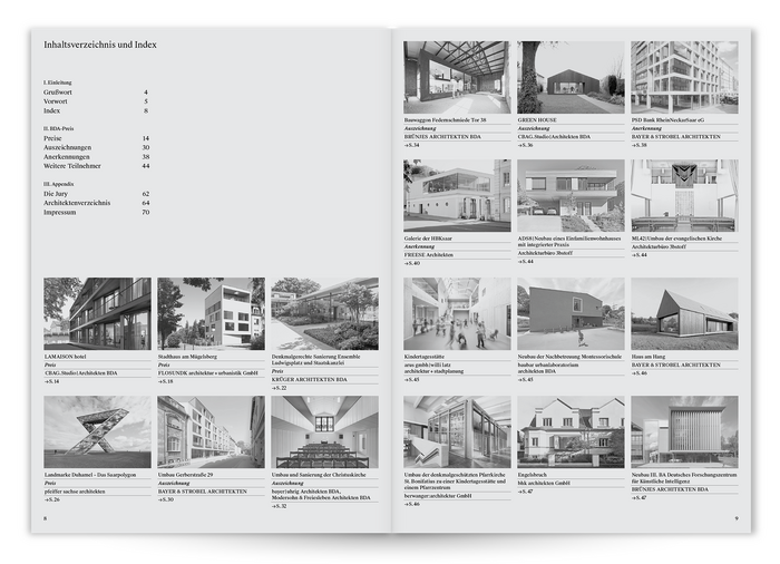Index and Table of Contents