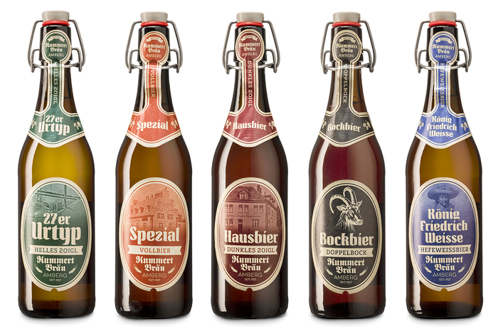 New beer labels for Brauerei Kummert, Amberg 11