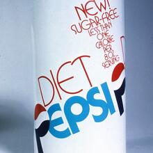 Proposed design for the Diet Pepsi can