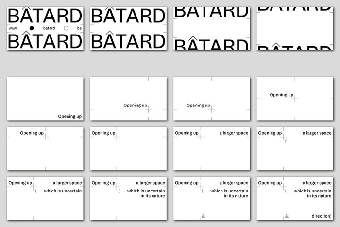 Bâtard 2016 festival identity 4