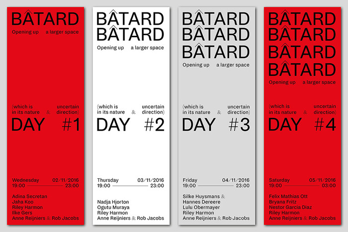Bâtard 2016 festival identity 6