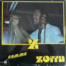 Christian Zora ‎– <cite>Z Comme Zorra </cite>album art