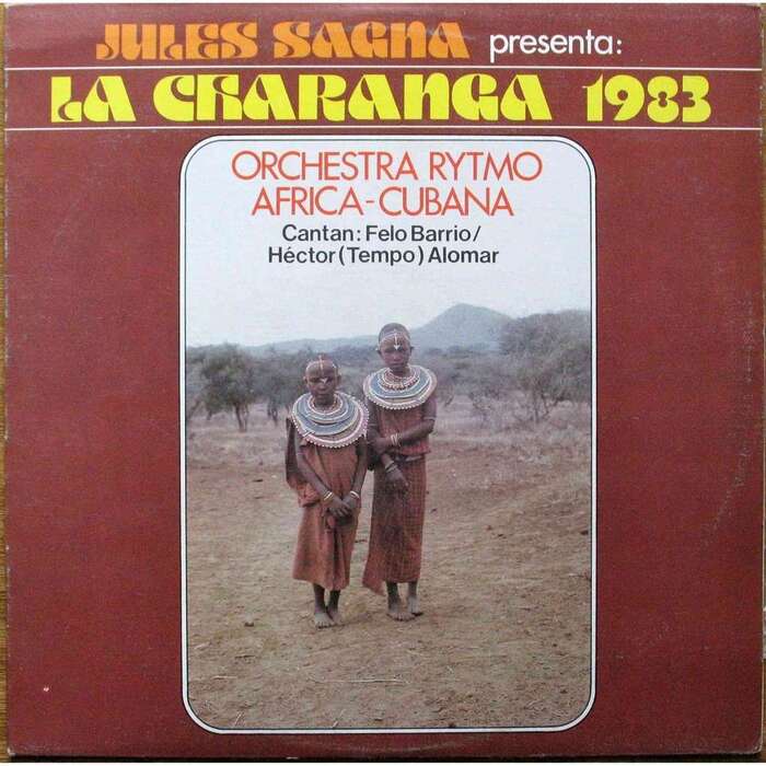 Orchestra Rytmo Africa-Cubana – Jules Sagna presenta: La Charanga 1983 album art 1