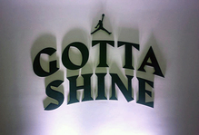 Nike Jordan Gotta Shine event &amp; sticker