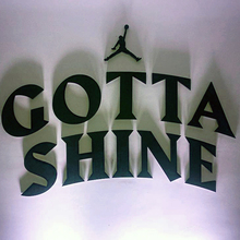 Nike Jordan Gotta Shine event &amp; sticker