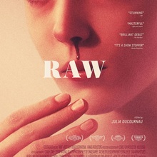 <cite>Raw </cite>(2016) movie poster