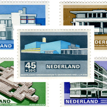 Modern Dutch Architecture Stamps (1969)