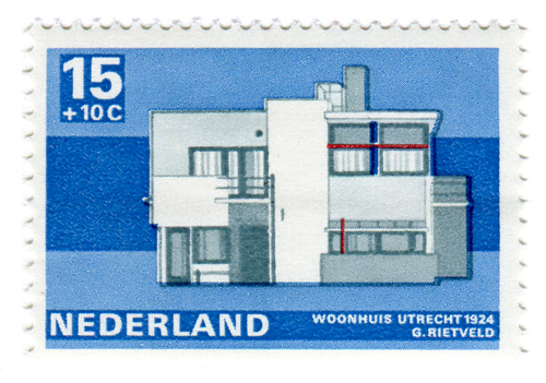 Modern Dutch Architecture Stamps (1969) 4