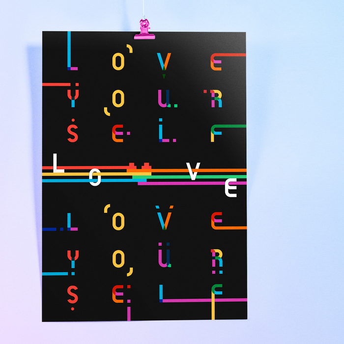 “Love Yourself” poster 1
