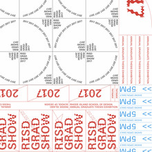 RISD Grad Show 2017 website