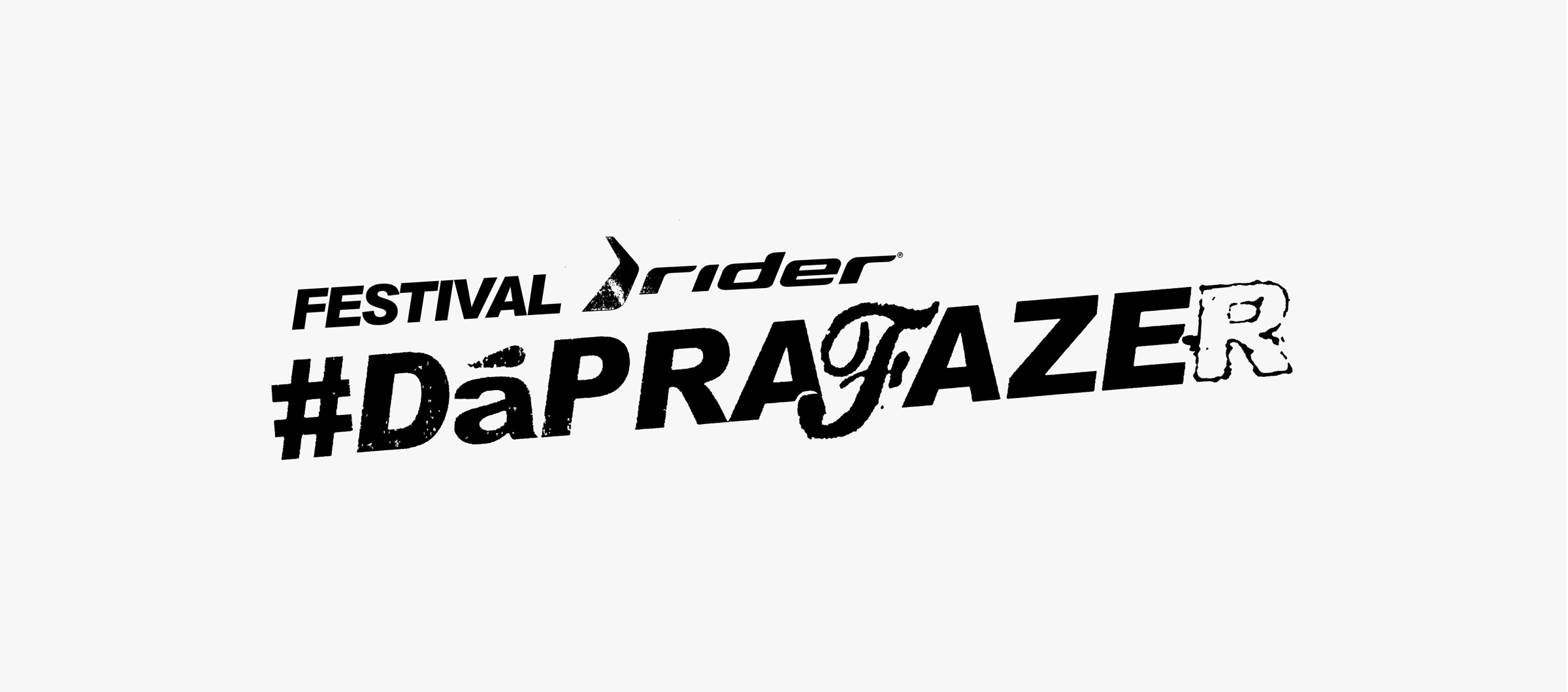 For the logo, we made a system where we could mix typographies that we saw on the streets made with Arial, so that each region had a logo that represented it.