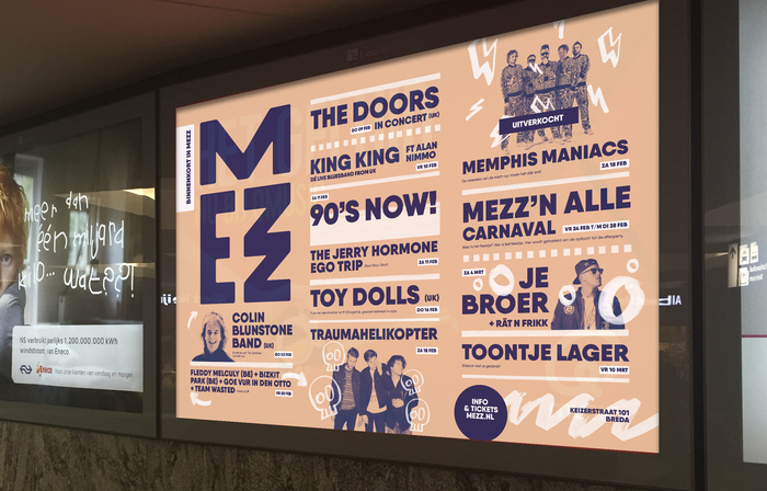 Mezz Concerts &amp; Dance rebranding 4