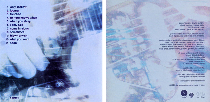 My Bloody Valentine – Loveless album art 3