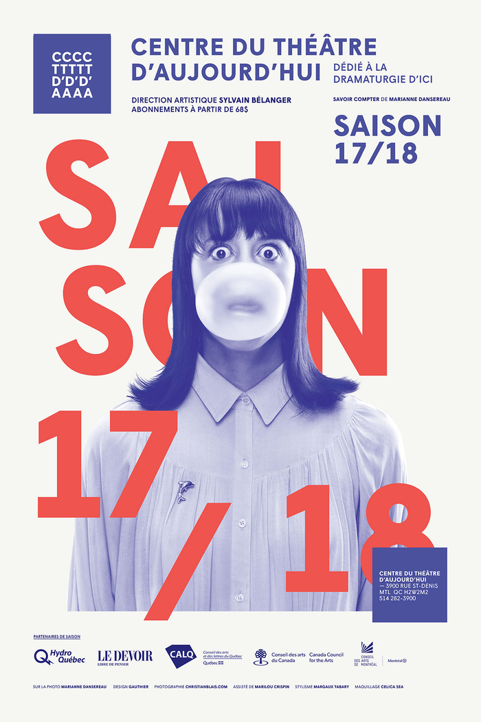 Centre du Théâtre d’Aujourd’hui 2017/18 season 3