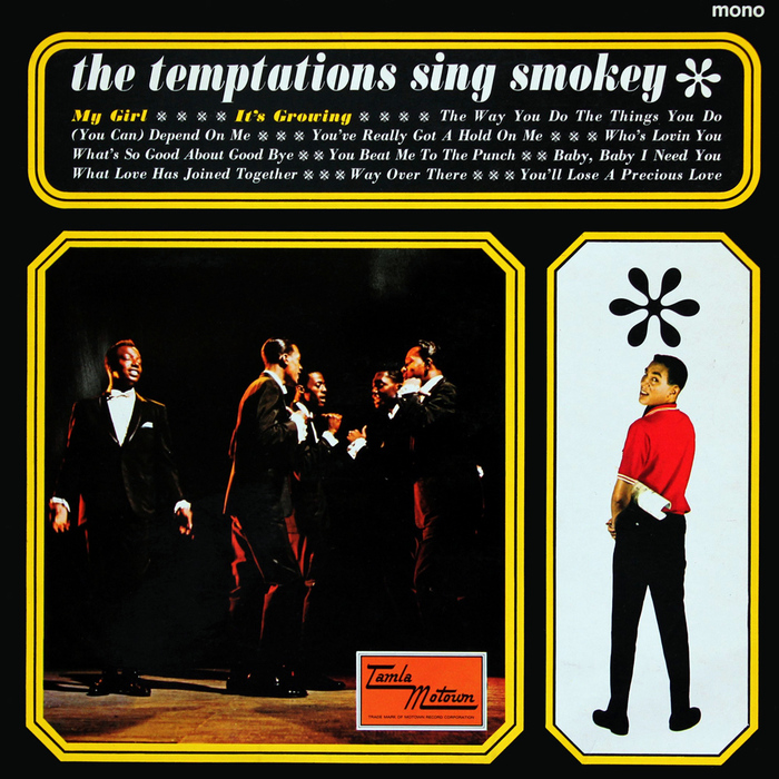 The Temptations Sing Smokey album art 1
