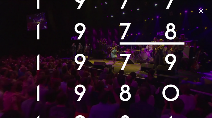 Montreux Jazz Festival interactive video 6