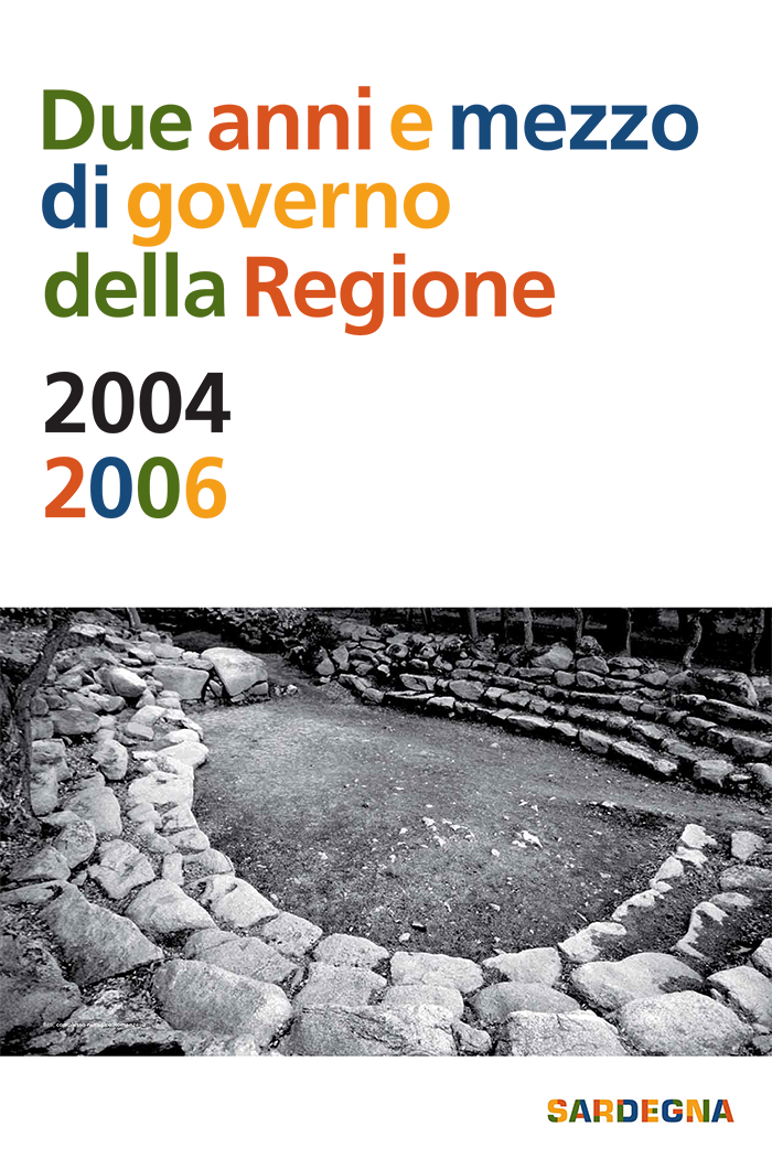 This governmental report was one of the first applications of the new identity. The four alternating colors of the logo are also applied to the title set in Frutiger. This feels a little overwhelming — the variegation here is not as refined. It also weakens the logo.