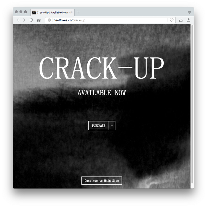 Fleet Foxes – Crack-Up album art 2