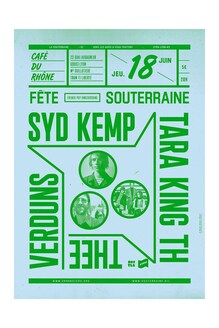 La Souterraine poster series