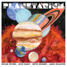 <cite>Planetarium </cite>album art and poster