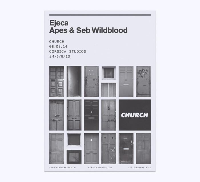 Church: techno label posters 3