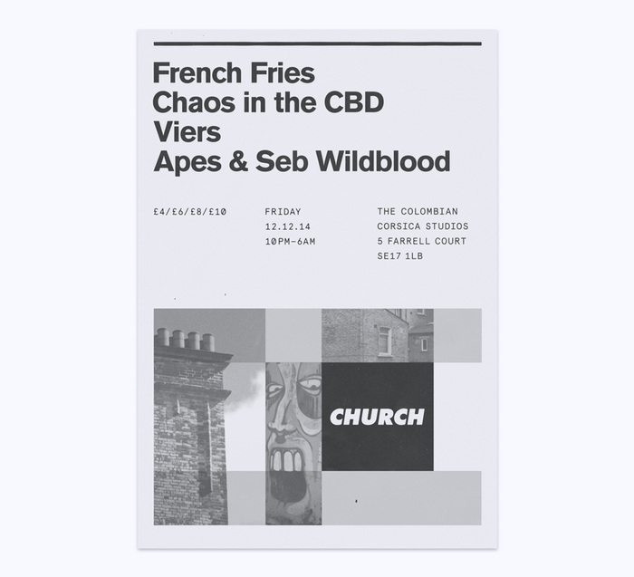 Church: techno label posters 4