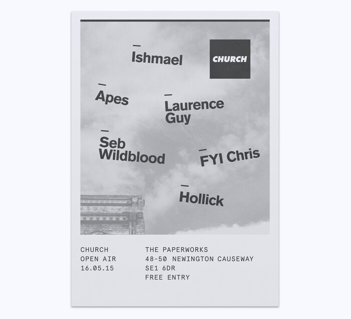 Church: techno label posters 7