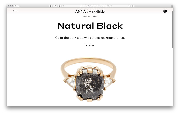 Anna Sheffield website and blog 4