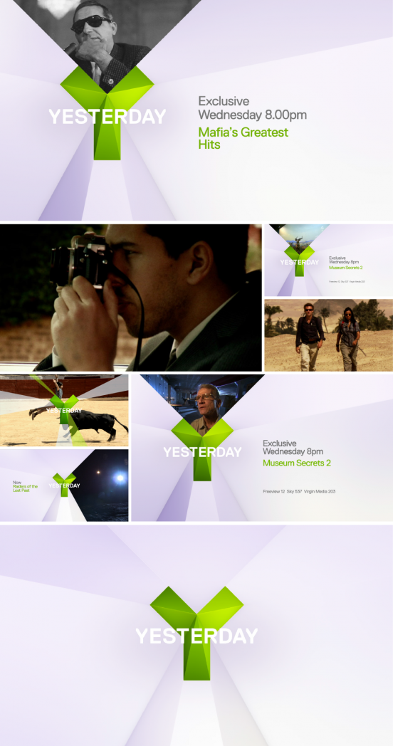 UKTV Yesterday identity 1