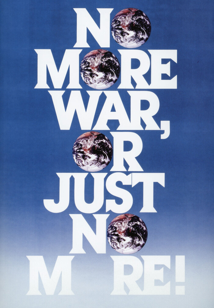 “No More War” poster