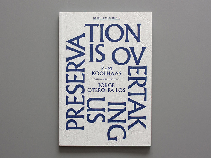 For Preservation Is Overtaking Us, Albertus is used as supporting typeface.