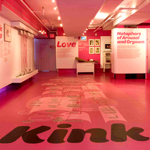 <cite>Kink: Geography of the Erotic Imagination</cite> exhibition at the Museum of Sex