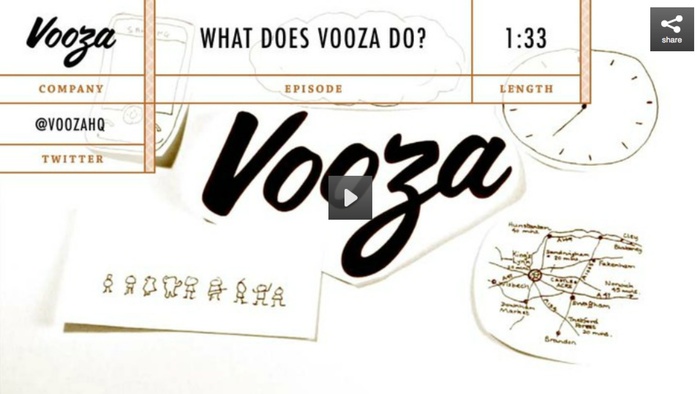 Vooza logo and website 2