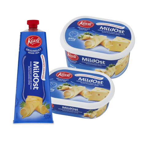 Kavli Soft Cheese packaging 1