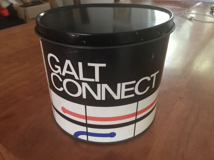 Galt Connect, game and packaging designed by Ken Garland &amp; Associates in 1969.