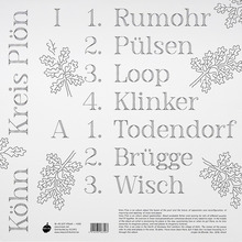 Köhn – <cite>Kreis Plöhn </cite>album art