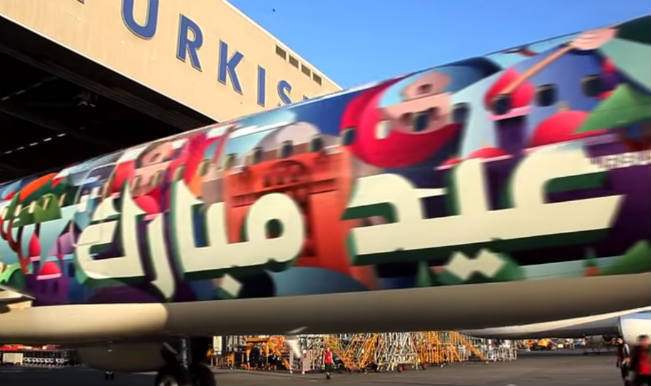 “Eid Mubarak” special livery by Turkish Airlines 1