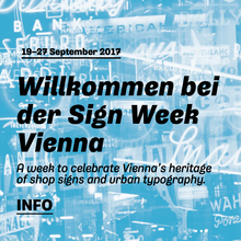 Sign Week Vienna 2017 website