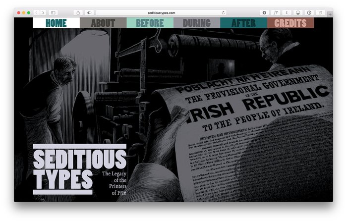 Seditious Types: the Legacy of Printers of 1916 1