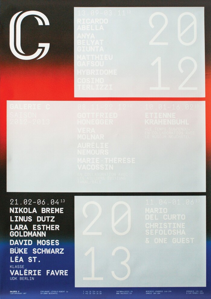 Galerie C 2012–2013 6