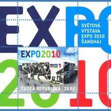 “Expo 2010” Stamp from the Czech Republic