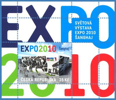 “Expo 2010” Stamp from the Czech Republic