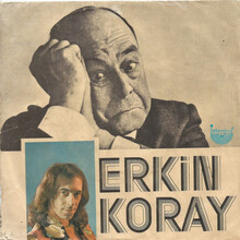 Erkin Koray ‎– <cite>Mesafeler/Silinmeyen Hatıralar </cite>album art