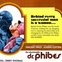 <cite>The Abominable Dr. Phibes</cite> (1971) movie posters