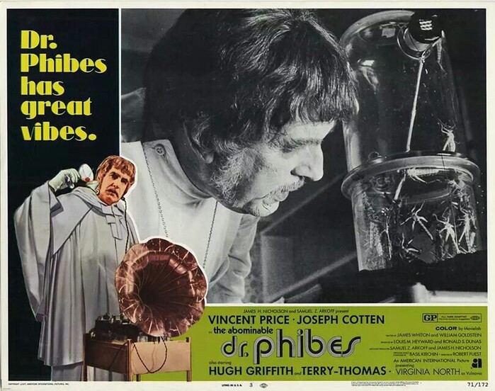 The Abominable Dr. Phibes (1971) movie posters 3