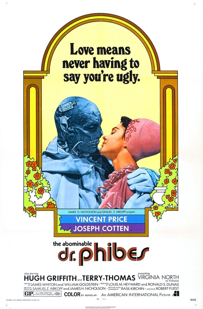 The Abominable Dr. Phibes (1971) movie posters 1