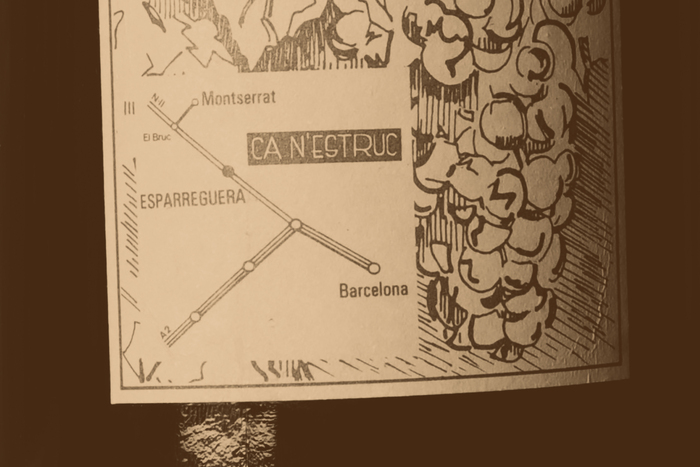 Old label: Univers Condensed